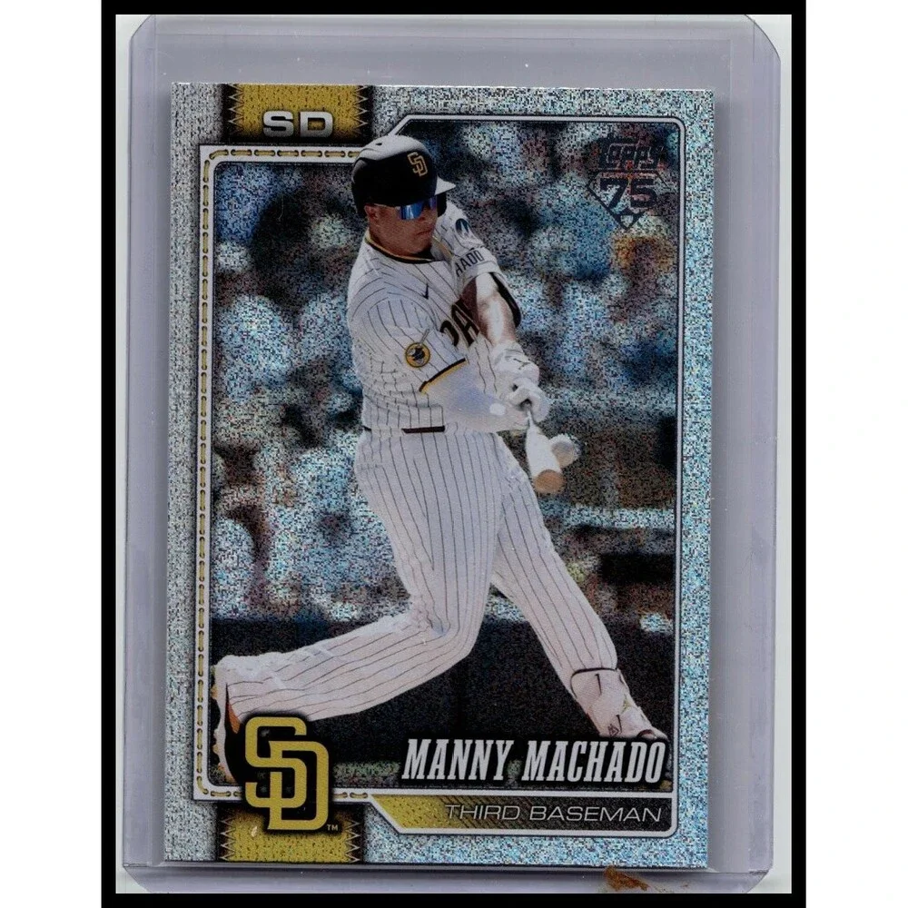 2026 Topps Manny Machado #614 San Diego Padres Tinsel Foil